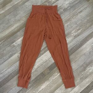 aerie flowy beach pants